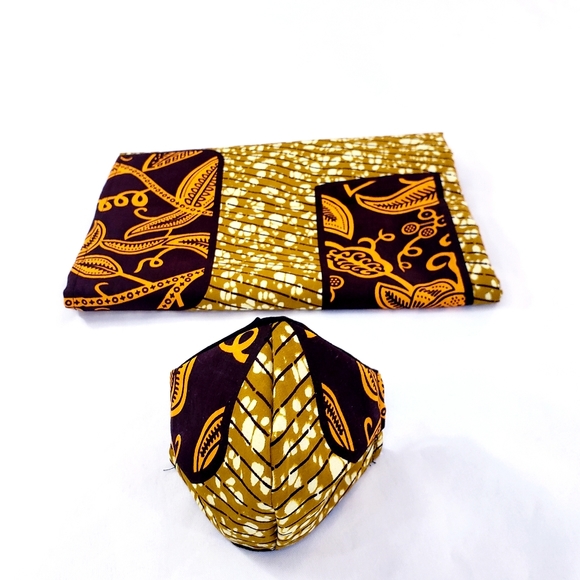 Head Wrap with Face Mask set - Picture 7 of 7